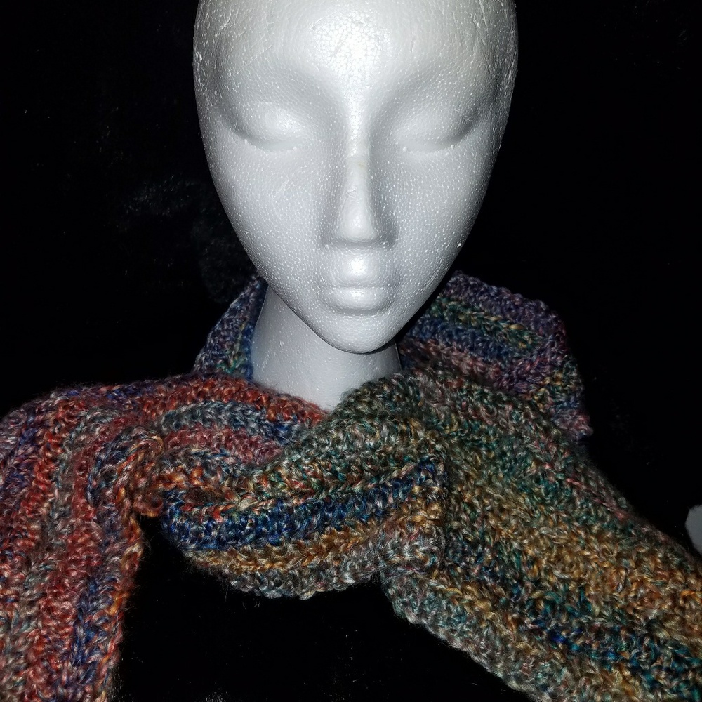 Scarf & boho hat